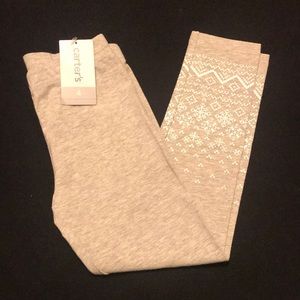 NEW Carter’s Grey leggings